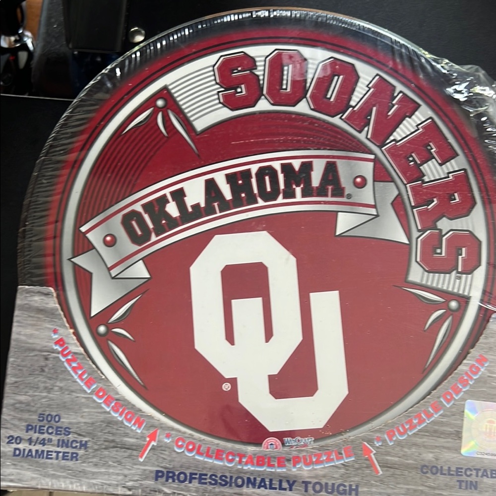 Oklahoma Sooners Collectible Puzzle